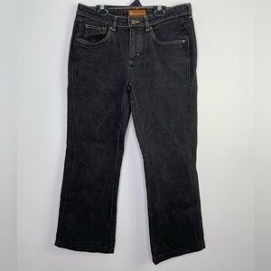 LEE straight legs black jeans